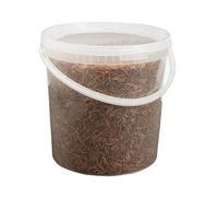 Premium Dried Mealworms, 10 Litre Bucket