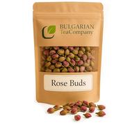 Premium Dried Rose Buds 50g- 100% Natural Edible Rosebuds for Tea, Baking, and Crafts - Non-GMO, Caffeine-Free, No Additives - Perfect for Floral Teas, Desserts, and DIY Projects