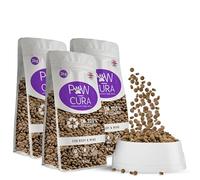 Premium Dry Dog Food for Small Breeds - High Protein Insect-Based Formula, Hypoallergenic Dog Food - Gentle on Sensitive Stomachs - Sustainable Nutrition by Pawcura (6kg) 3 x 2kg Bag