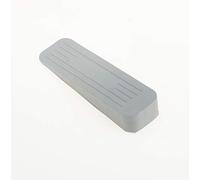 Premium Duty Non-Slip Rubber Door Wedge Stopper Blocker Hold Open Hold Shut Extra Security Grey Pack of 1 (1)