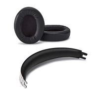 Premium Ear Pads and Headband Compatible with Kingston HyperX Cloud Flight S and Cloud Flight Headphones (Black). Protein Leather | Soft High-Density Foam | Easy Installation