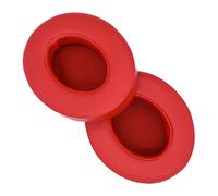 Premium ear pads compatible with Beats Studio 3 wireless Red headphones (Studio 3 Red). Protein leather | Soft high-density foam | Easy installation