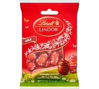 Premium Easter Egg Luxury Easter Gift for Kids & Adults (Lindt Lindor Milk Chocolate Eggs 80G)