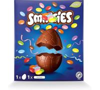 Premium Easter Egg Range (All Size) - Luxury Easter Gift for Kids & Adults (Smarties Milk Chocolate Easter Egg 188G)