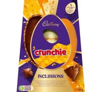 Premium easter eggs chocolate box - Best big size Easter 2026 Gift For Family & Friends (Cadbury Dairy Milk Crunchie Easter Egg 385g)