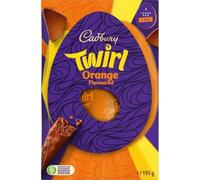 Premium easter eggs chocolate box - Large size Easter Gift 2026 (Cadbury Twirl Orange Egg 193g)