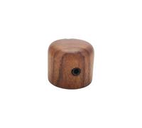 Premium Ebony Guitar Knob Warm Tone Control Natural Wood Grain & Quick Install Electric Acoustic Precision Control Knob for Guitar