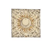 Premium Embroidered Divination Mat With Tarot Symbols For Spiritual Practice & Portable Rituals Velvets Tarots Cloth