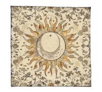 Premium Embroidered Divination Mat With Tarot Symbols For Spiritual Practice & Portable Rituals Velvets Tarots Cloth
