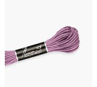 Premium Embroidery Thread Luca-S, 100% Giza Cotton, Oeko TEX Certified Stranded Cotton - 105 / DMC 3836 / Anchor 90
