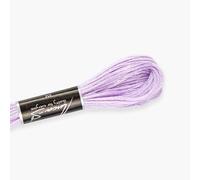 Premium Embroidery Thread Luca-S, 100% Giza Cotton, Oeko TEX Certified Stranded Cotton - 121 / DMC 211 / Anchor 342