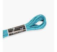 Premium Embroidery Thread Luca-S, 100% Giza Cotton, Oeko TEX Certified Stranded Cotton - 164 / DMC 3810 / Anchor 1064