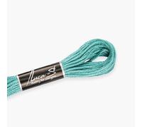 Premium Embroidery Thread Luca-S, 100% Giza Cotton, Oeko TEX Certified Stranded Cotton - 219 / DMC 3849 / Anchor X