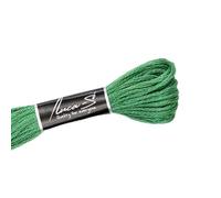 Premium Embroidery Thread Luca-S, 100% Giza Cotton, Oeko TEX Certified Stranded Cotton - 225 / DMC 987 / Anchor 244