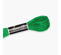 Premium Embroidery Thread Luca-S, 100% Giza Cotton, Oeko TEX Certified Stranded Cotton - 243 / DMC 910 / Anchor 228