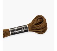 Premium Embroidery Thread Luca-S, 100% Giza Cotton, Oeko TEX Certified Stranded Cotton - 452 / DMC 433 / Anchor 358