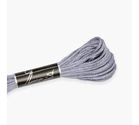 Premium Embroidery Thread Luca-S, 100% Giza Cotton, Oeko TEX Certified Stranded Cotton - 505 / DMC 318 / Anchor 399
