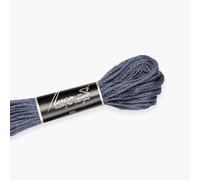 Premium Embroidery Thread Luca-S, 100% Giza Cotton, Oeko TEX Certified Stranded Cotton - 507 / DMC 317 / Anchor 400