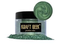 Premium Emerald Green Mica Powder 50g. Powder Dye for Epoxy Resin Pigment Natural Soap Colouring, Candle, Slime, Bath Bombs, Makeup, Nail, Fabric dye, Wax Melts etc.