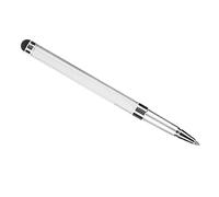 Premium Ergonomic Capacitive Stylus Pen for Tablets & Smartphones - Ultra-Sensitive Tip Retractable Ballpoint Burgundy Metal Design