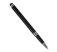 Premium Ergonomic Capacitive Stylus Pen for Tablets & Smartphones - Ultra-Sensitive Tip Retractable Ballpoint Burgundy Metal Design