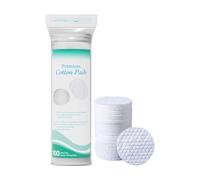 Premium Fabric Fiber Makeup Remover Pad FragranceFree Highly Absorbency Face Cotton Pad for All Skin Type 1Pack Ecological Friendly Face Cotton Rounds