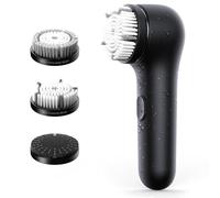 Premium Facial Cleansing Brush,Waterproof Face Scrubber,Spin & Sonic Modes with 3 Intensities,Magnetic 3-Head System for Deep Pore Cleaning, Gentle Exfoliation & Sensitive Skin Care - for Women & Men