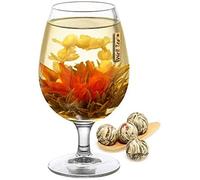 Premium Family Happiness Blooming Flowering Green, Tea Vacuum Sealed Tea Balls - 50G
