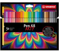 Premium Fibre-Tip Pen - STABILO Pen 68 - Assorted Pack Sizes and Colours