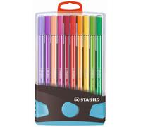 Premium Fibre-Tip Pen - STABILO Pen 68 - ColorParade in Anthracite/L (US IMPORT)