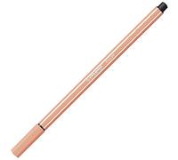 Premium Fibre-Tip Pen - STABILO Pen 68 - Pack of 1 - Apricot