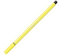 Premium Fibre-Tip Pen - STABILO Pen 68 - Pack of 1 - Lemon Yellow