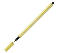Premium Fibre-Tip Pen - STABILO Pen 68 - Pack of 1 - Mustard (US IMPORT)