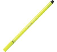 Premium Fibre-Tip Pen - STABILO Pen 68 - Pack of 1 - Neon Yellow