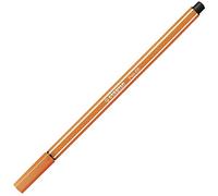Premium Fibre-Tip Pen - STABILO Pen 68 - Pack of 1 - Pale Vermillion