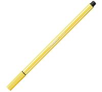 Premium Fibre-Tip Pen - STABILO Pen 68 - Pack of 1 - Yellow (US IMPORT)