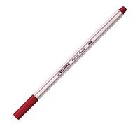 Premium Fibre-Tip Pen with Brush Tip - STABILO Pen 68 brush - Pack of 1 - Purple