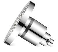 Premium Filtered Showerhead Water Softener - Hard Water Filter for Soft Water Experience ABS Silver Finish Enhances Shower Quality Improves Skin Health & Hair Care