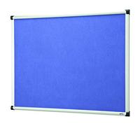 Premium Fire Retardant Light Blue Felt Noticeboard Office Schools - 1200mm x 900mm
