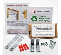 Premium Fireplace Hidden Fitting Brackets for Wooden fire surrounds
