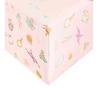 Premium Fitted Knit Crib Sheet/Toddler Sheet Enchanted Friends by Copper Pearl