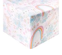 Premium Fitted Knit Crib Sheet/Toddler Sheet Whimsy by Copper Pearl