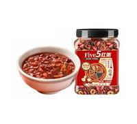 Premium Five-Grain Congee 1.25kg - Easy Cook Breakfast Porridge, Nutritious Whole Grain Cereal Mix For Stove & Rice Cooker, Soft & Sweet