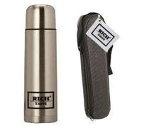 Premium Flask Insulated Stainless Steel Metal Flask 350ml, 500ml, 750ml, 1L- 12hrs Cold 6hrs Hot - Double Walled, Reusable, BPA Free, Leakproof Perfect for Camping (750ml)