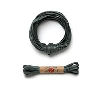 Premium Flat Waxed Cotton Boot Laces - Cobbler's Choice Shoe Laces - Durable and Beautiful!, Green, 55''