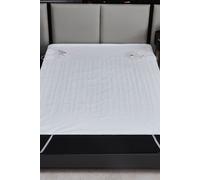 Premium Fleece Top Dual Control Heated Electric Blanket Ezysleep White Double