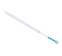 Premium Flexible Sink Drain Unblocker Brush Cleaner Hair Remover Brush blue