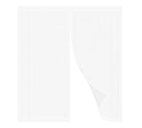 Premium Fly ct Screen Door 270x190cm Easy Install Mesh Curtain for ct Prevention in Living Room Bedroom Kitchen Patio & Corridor White Includes Tape & Thumb Tacks