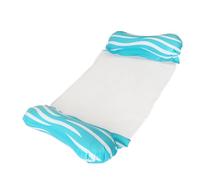 Premium Folding Pool Float - Inflatable Lounger with Ergonomic Backrest | Versatile Water Raft for Swimming, Lake and River Relaxation | Lightweight, Durable, Easy to Store and Transport