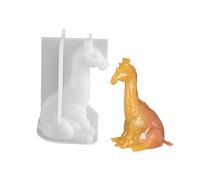 Premium Food Safe Silicone Craft Mold Detailed Giraffe Shape Epoxy Resin Casting Decoration Projects Crystal Epoxy Resin Mold